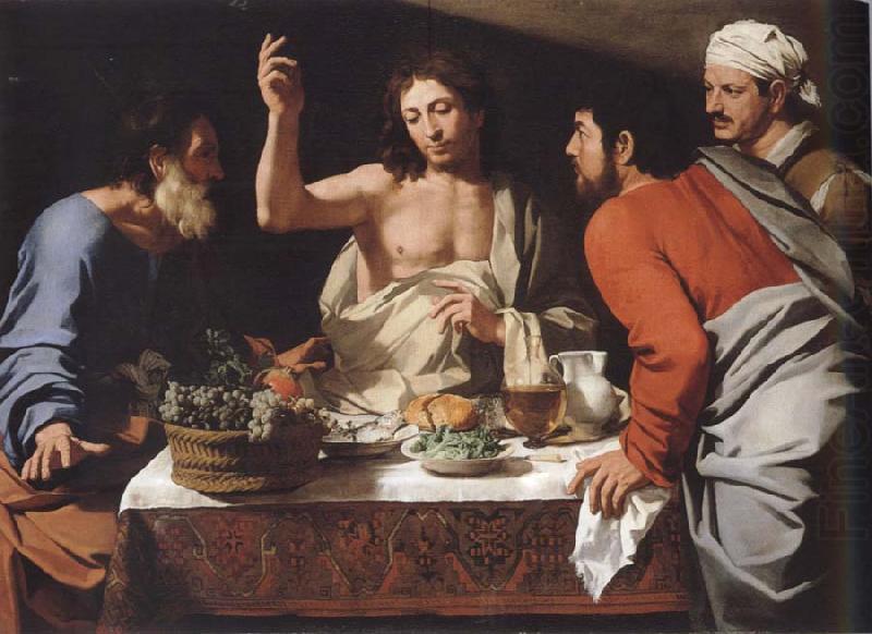CAVAROZZI, Bartolomeo The meal in Emmaus china oil painting image